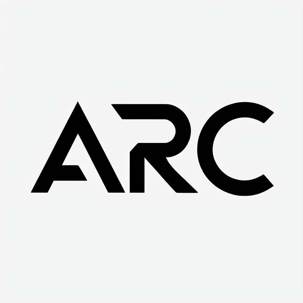 Modern Minimalist ARC Logo for Architecture and Design Brand
