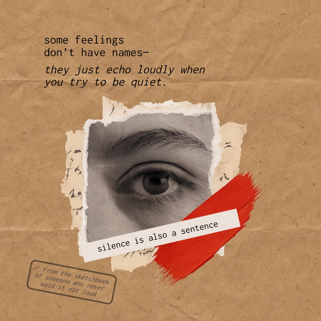 Thought-Provoking Grayscale Eye Collage with Powerful Quotes Instagram Post