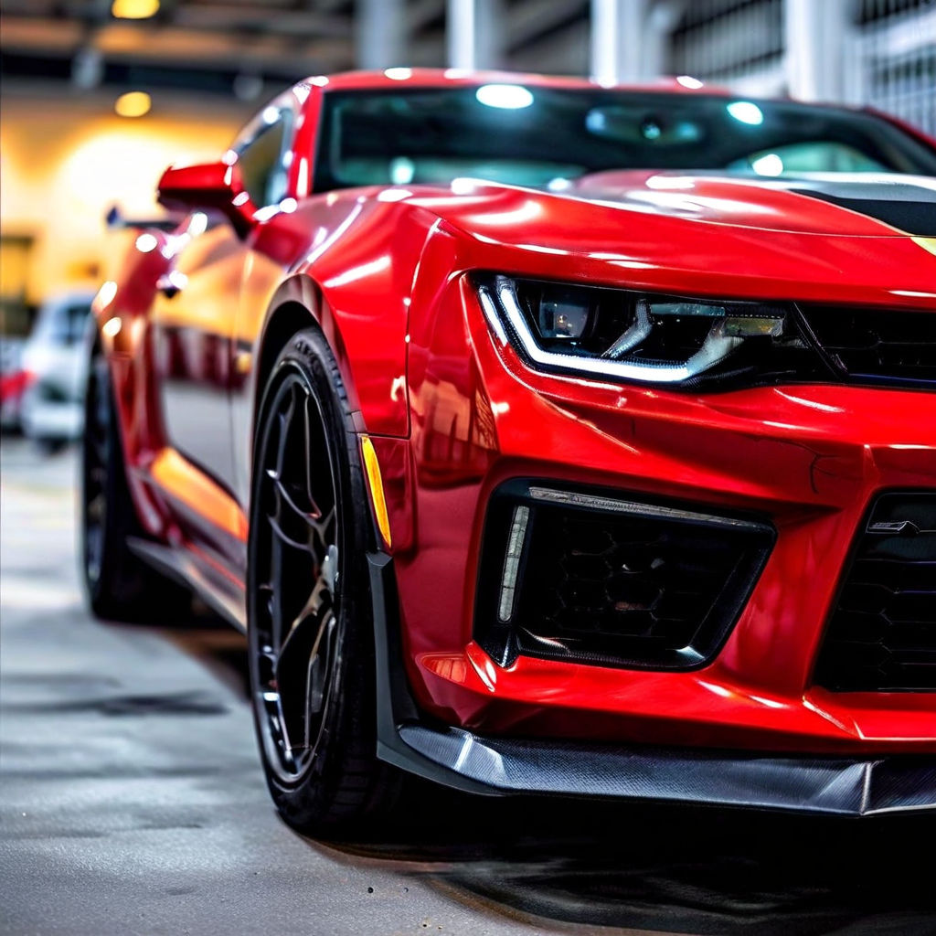 Chevrolet camaro zl1 RS front grill by Hafsa Saleem Chughtai - Playground