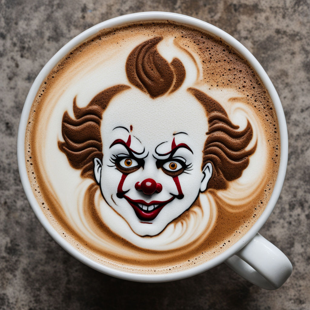 Foam latte art by barky - Playground