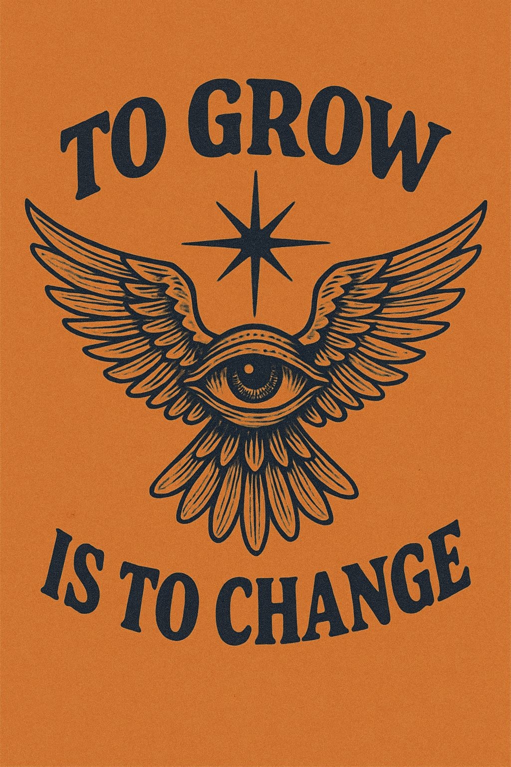 Vintage Eagle with Motivational Quote T-Shirt