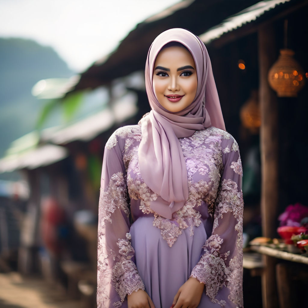 fashionable wanita hijab