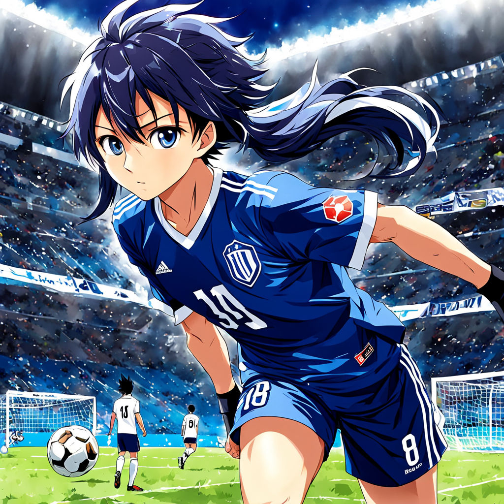 SOCCER ANIME GIRL AND BODY