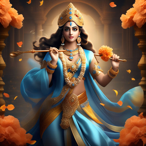 Create image of lord krishna by Aparna Yadav - Playground