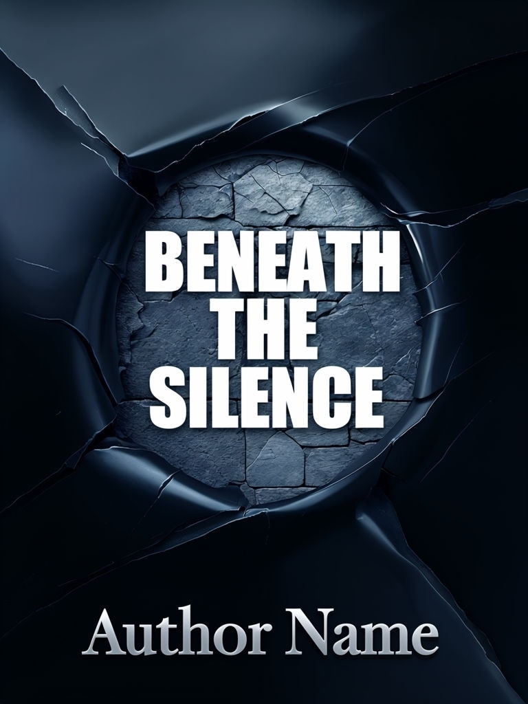 Beneath the Silence Mysterious EBook Cover Design