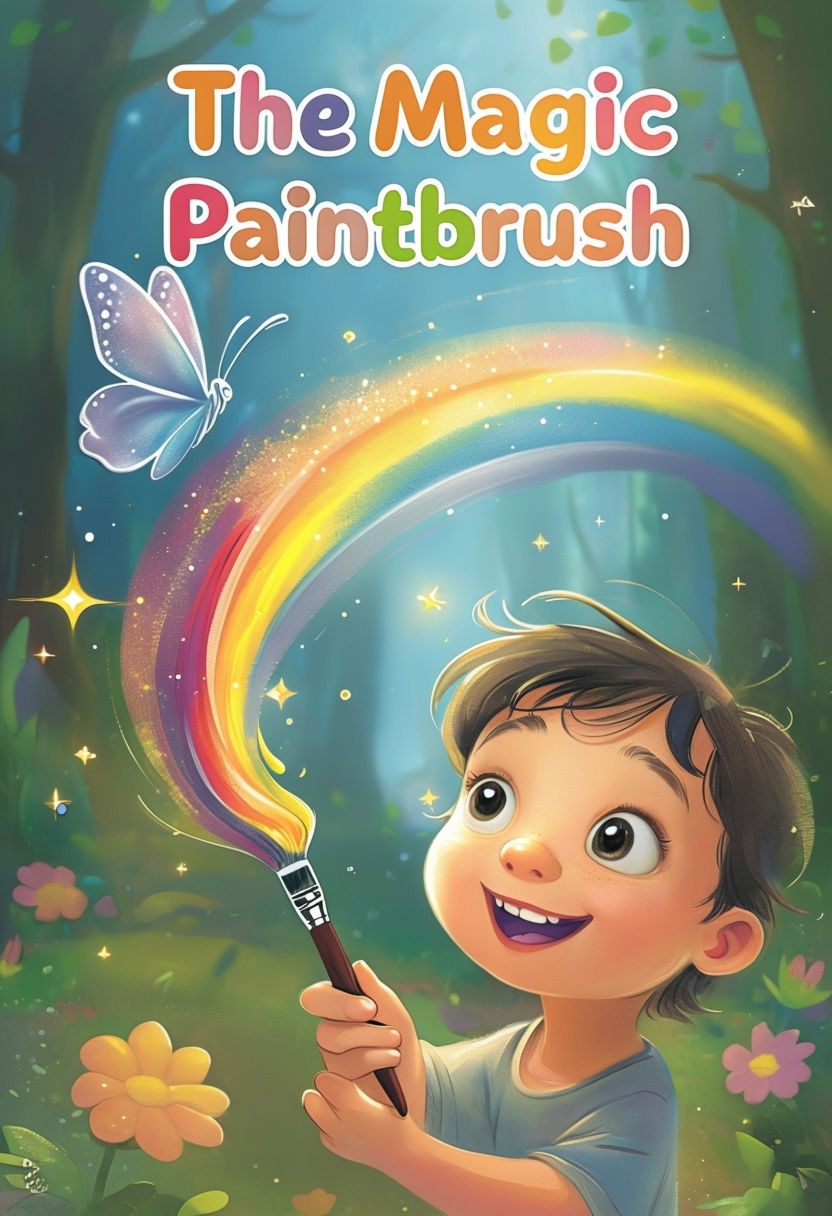 Whimsical Magic Paintbrush Adventure EBook Cover