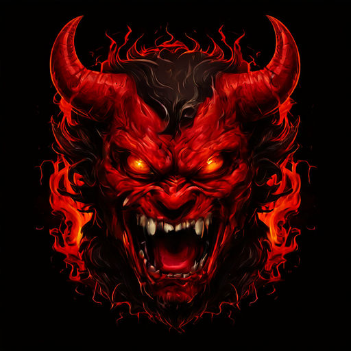 Angry devil emoticon by DANNY YII MING XI - Playground