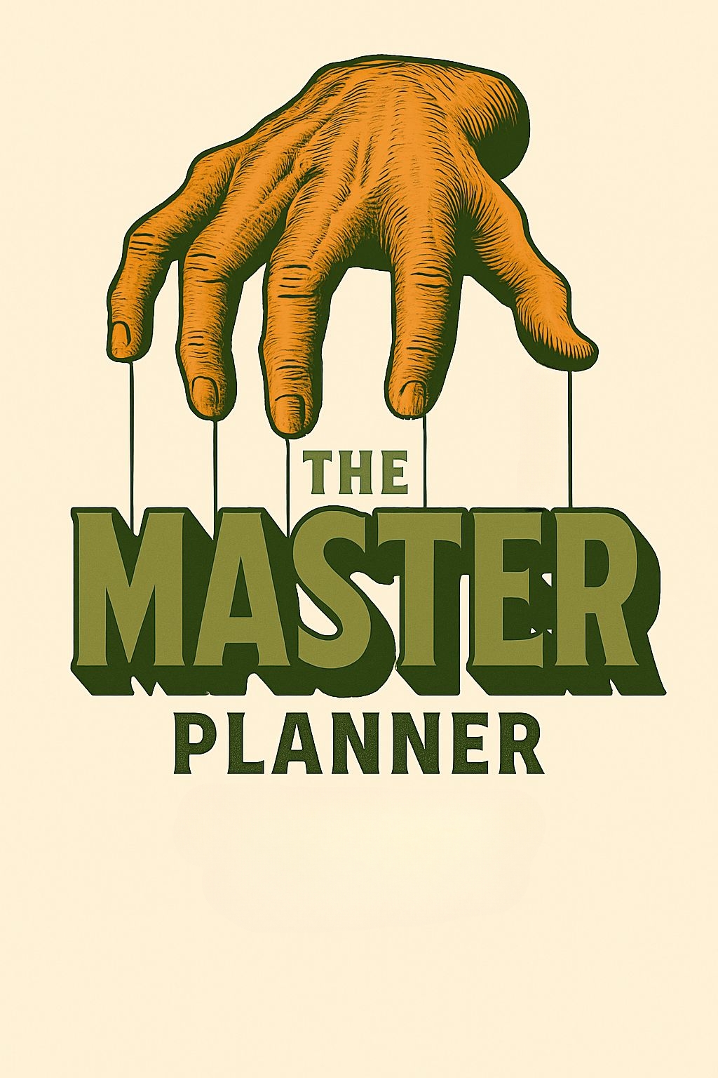 Vintage Surreal Hand Illustration Master Planner T-Shirt