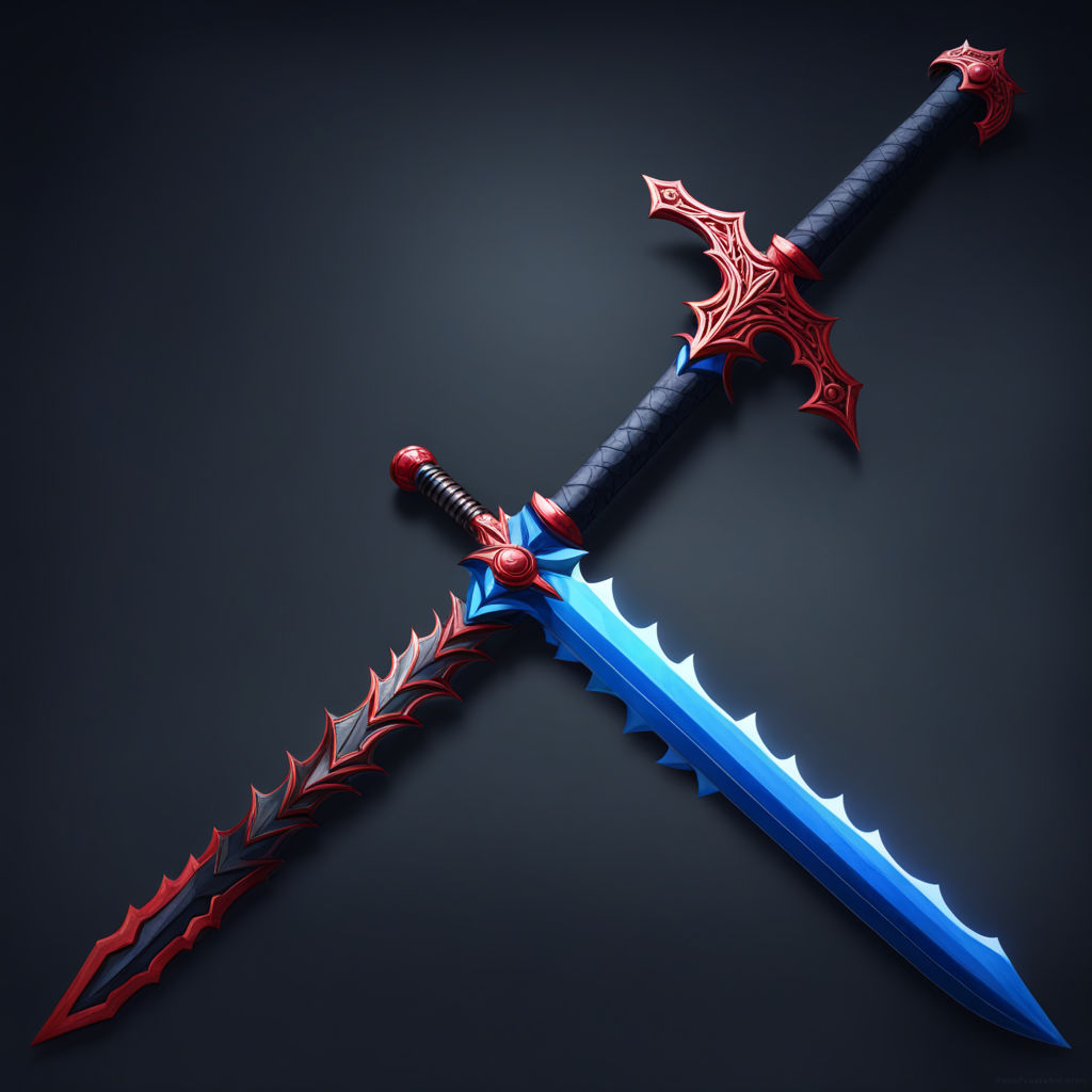 Create a pair of RPG swords by Leonardo Gonçalves Pires Leo - Playground