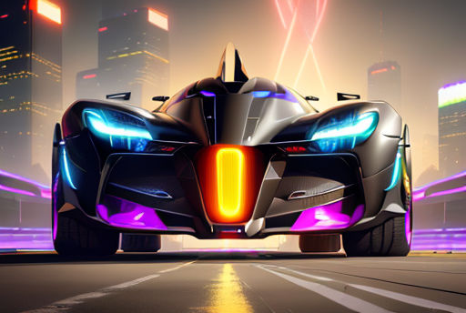 A futuristic hypercar by Irfan - Playground