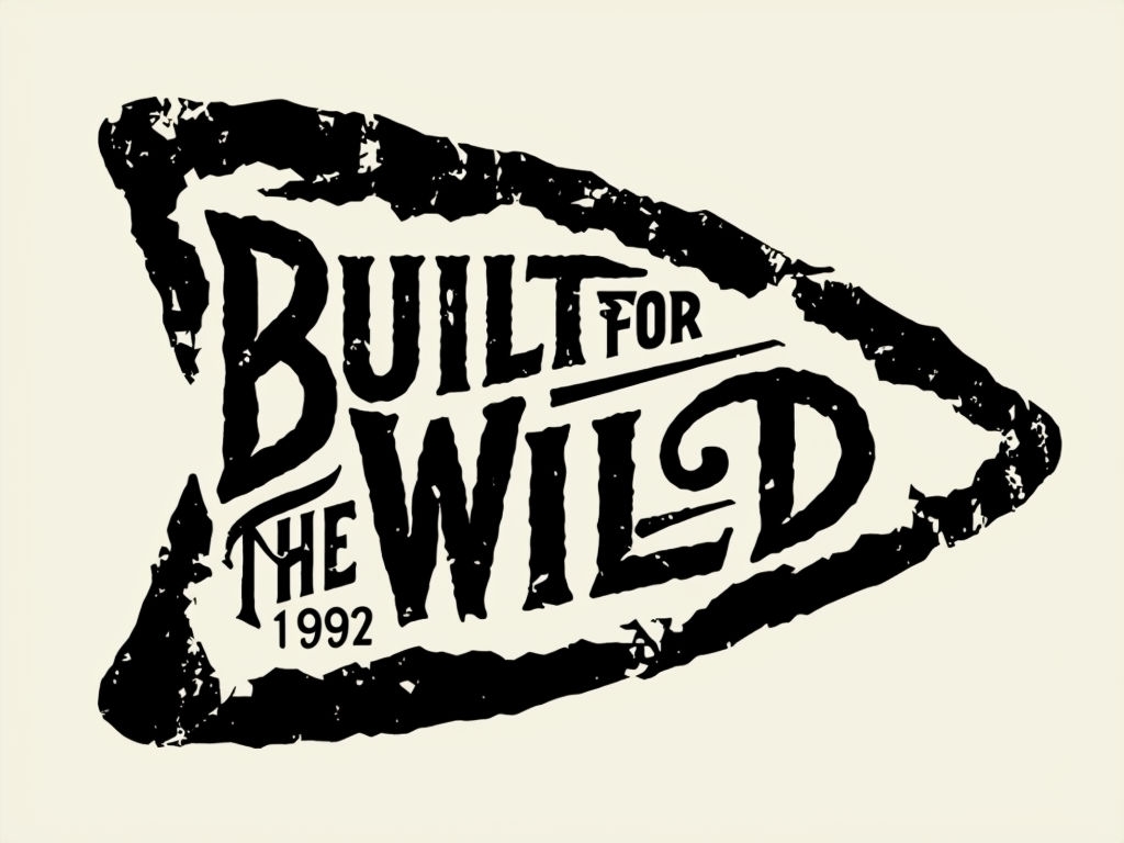 Built For The Wild Vintage Arrowhead Graphic T-Shirt