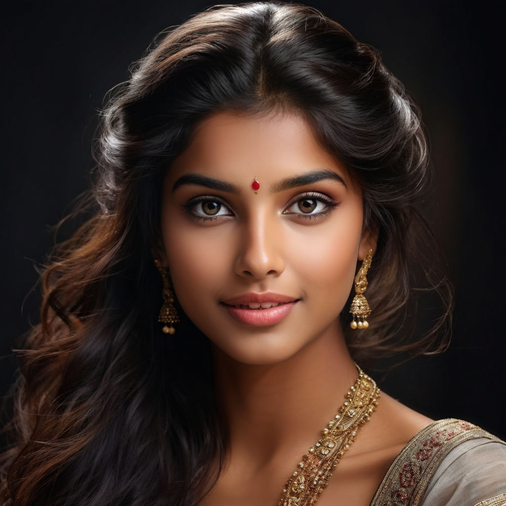 photo of a beautiful sri lankan woman of age 30