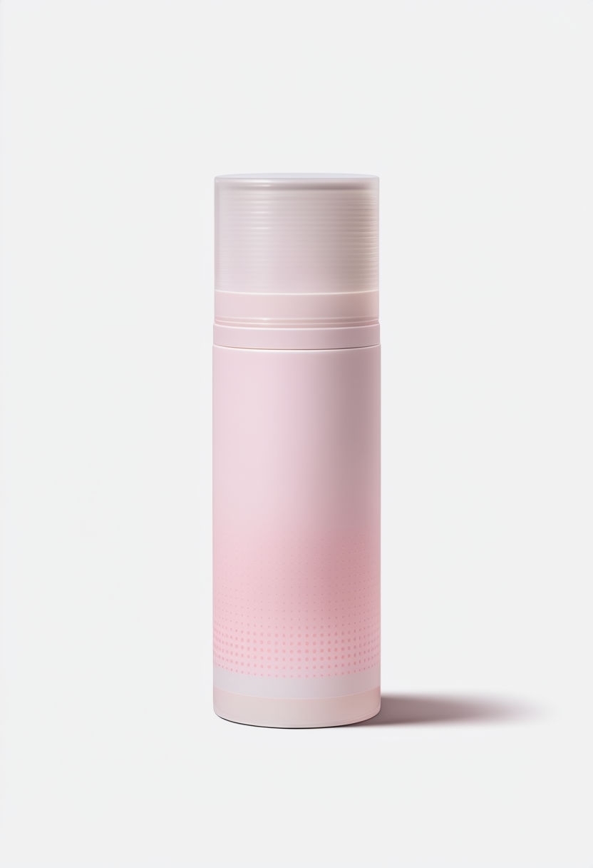 Elegant Light Pink Cream Tube Mockup Design