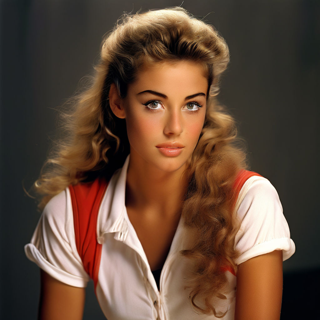 Young Elizabeth Berkley