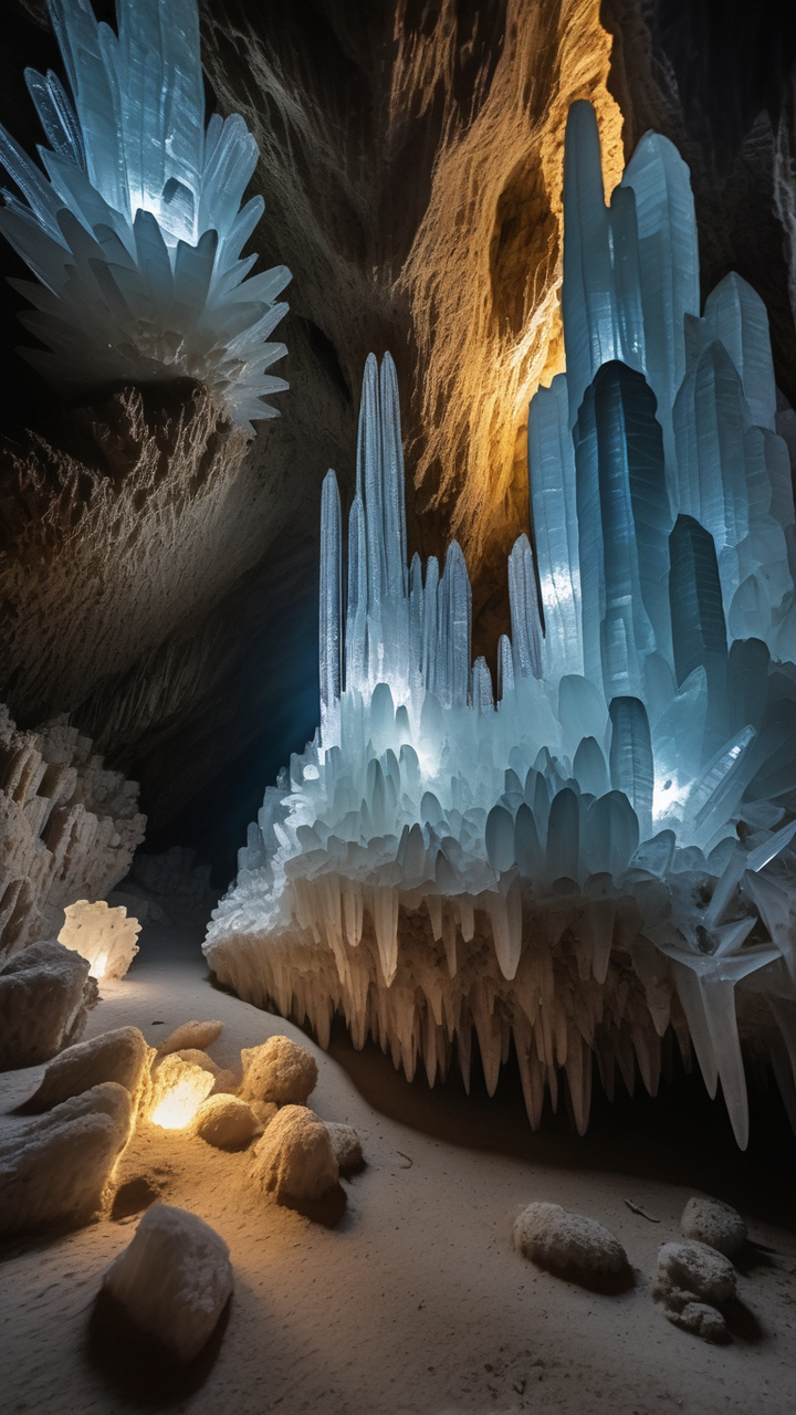 The Crystal Caves of Naica in Chiapas by neowin21 - Playground