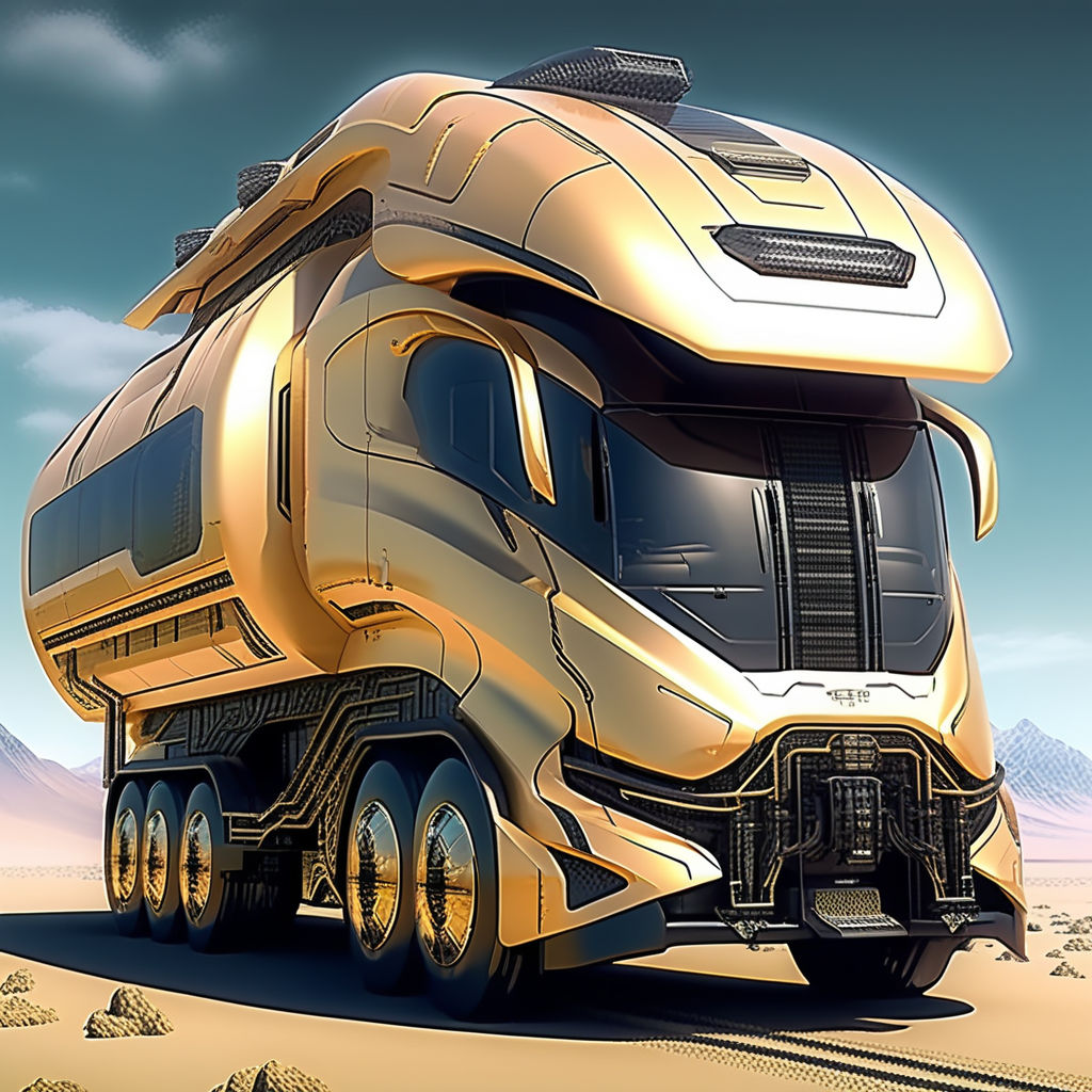 Sci-Fi gigantic motorhome by Andrea Palladio - Playground