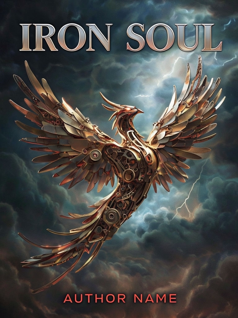 Mechanical Phoenix Rebirth Iron Soul EBook Cover