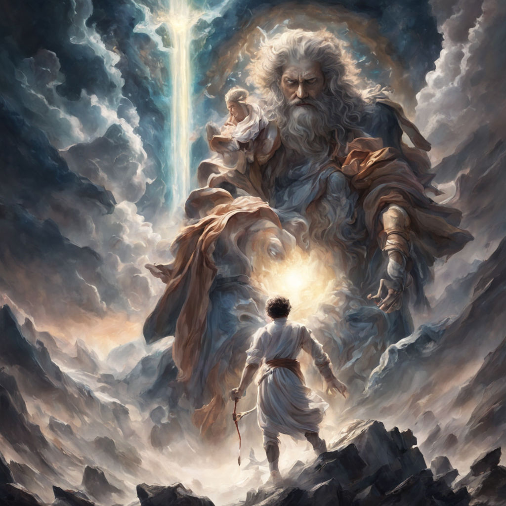 God creating the world with his power by Bryan Leython Vega Zea ...