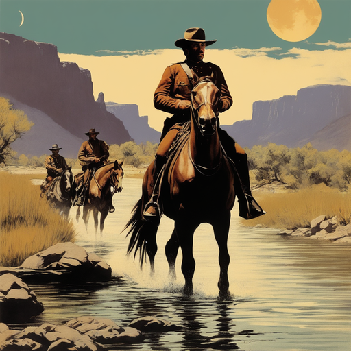 The River's End movie poster by Chazz Originalz Playground