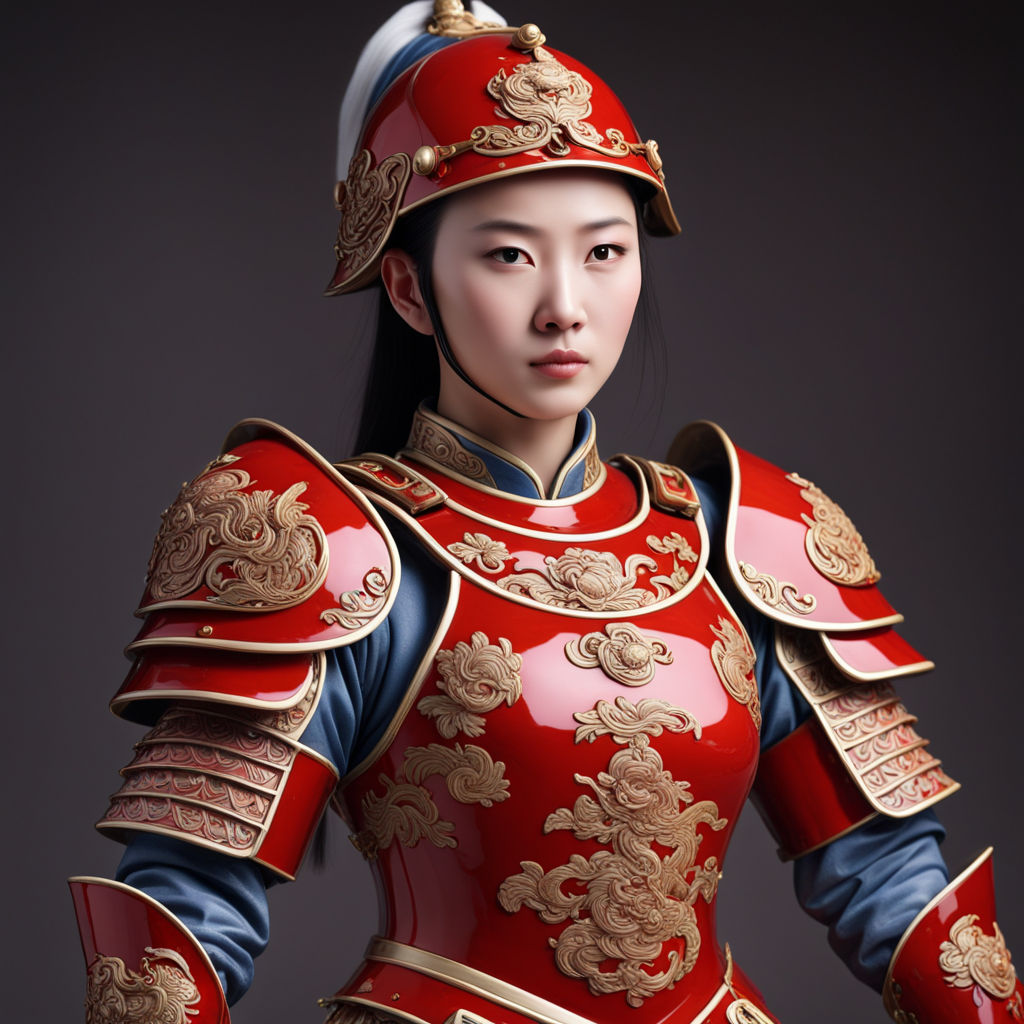 Showcasing the scenes of Chinese female soldiers in the mili... by