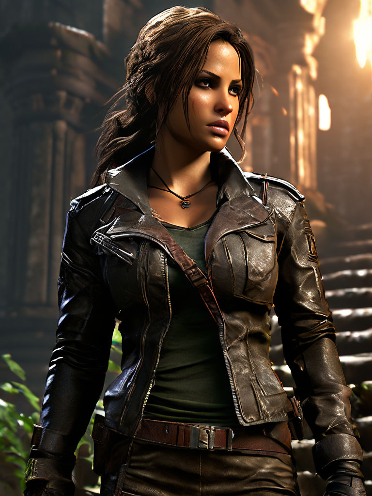 Penélope Cruz cosplaying as sexy and adventurous Chloe Frazer