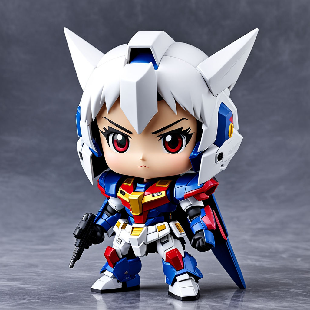 Gunpla Gundam Destiny Chibi Funko Pop by UK ArcadeAce - Playground