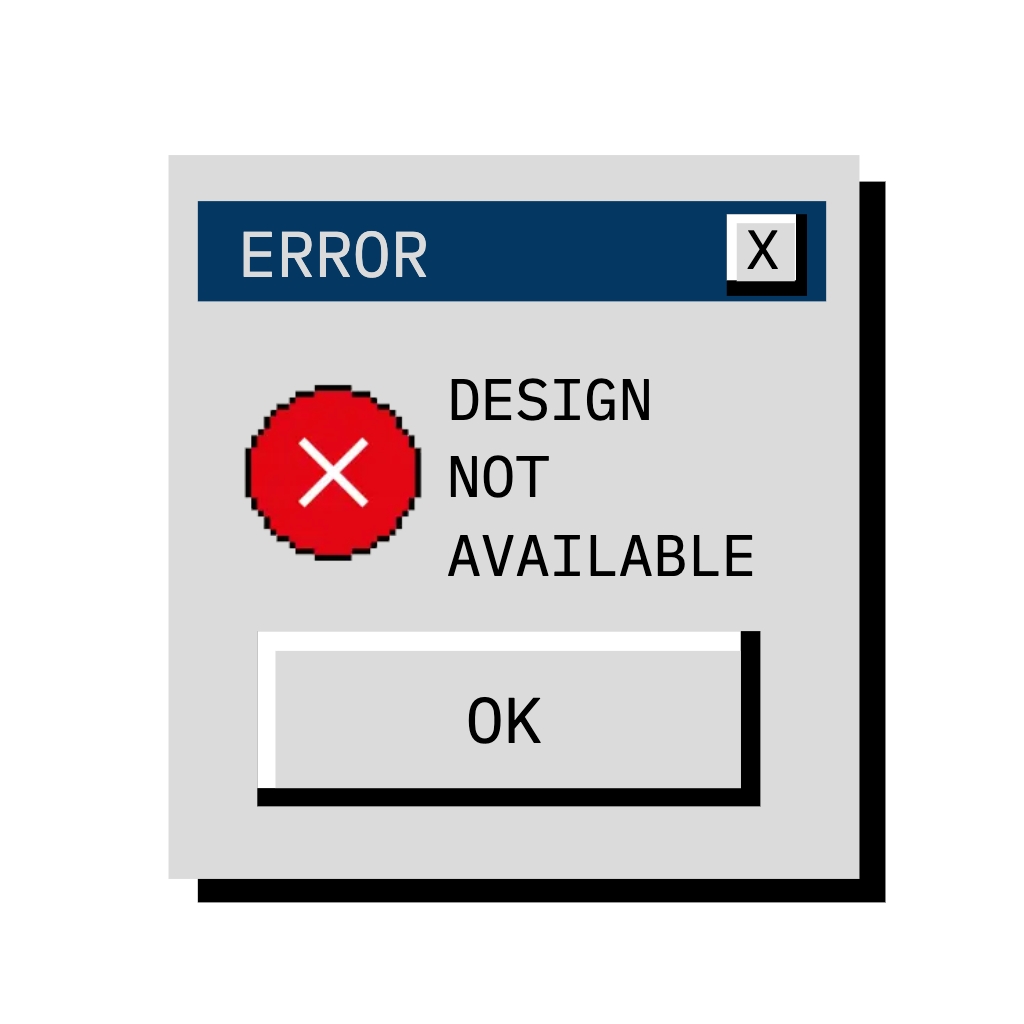Retro Computer Error Message Design T-Shirt