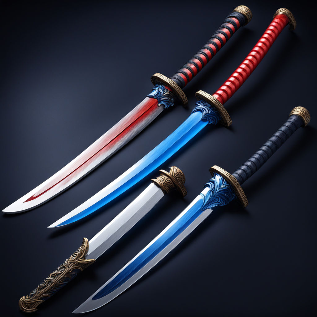 Create a pair of RPG swords by Leonardo Gonçalves Pires Leo - Playground