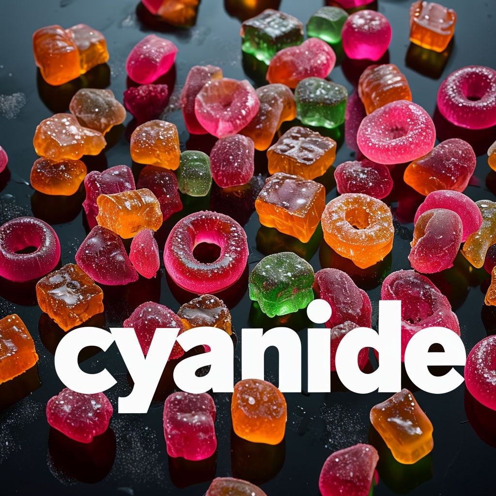 Vibrant Gummy Candies Close-Up Photography for Album Cover Spotify Album Cover