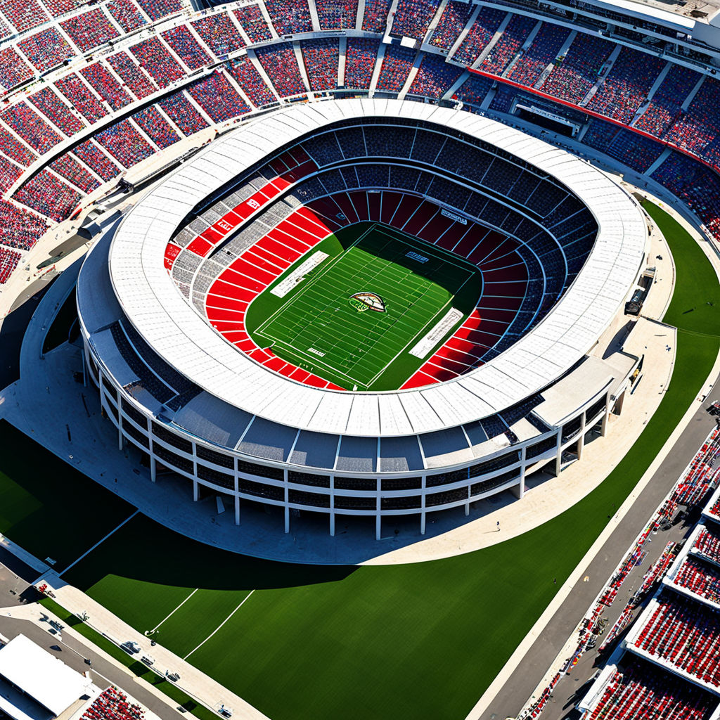 Create guadalajara akron stadium as an aztec stadium by Czar Alvarez