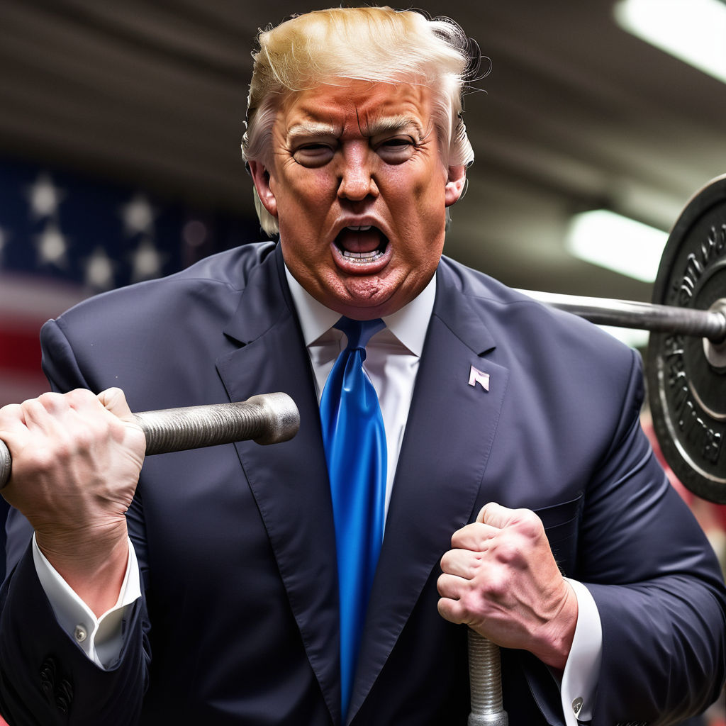 Donald Trump is a jock by Solomon Tzar - Playground