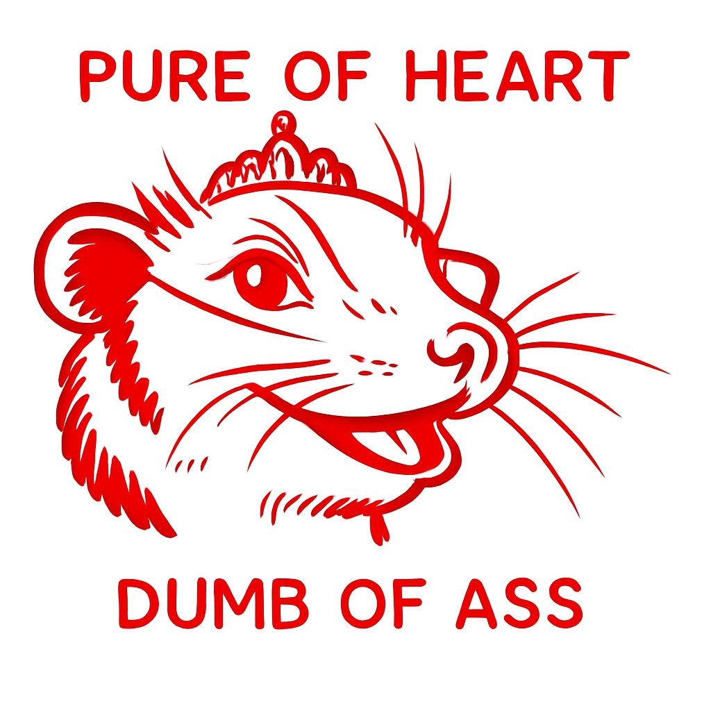 Red Hamster Princess with Funny Quotes T-Shirt