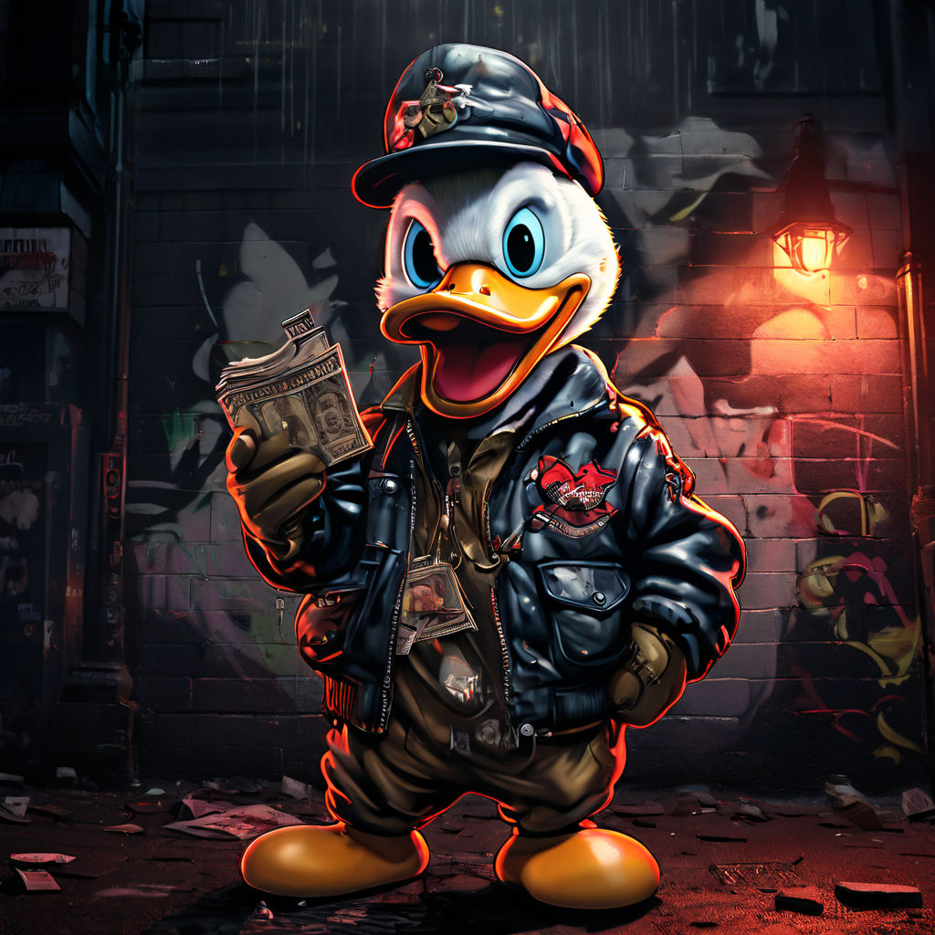 Donald Duck Gangsta