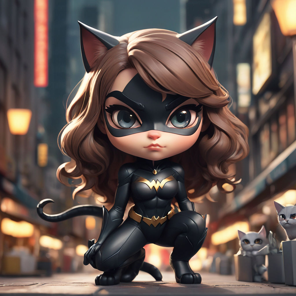 Ariana Grande as Cat woman