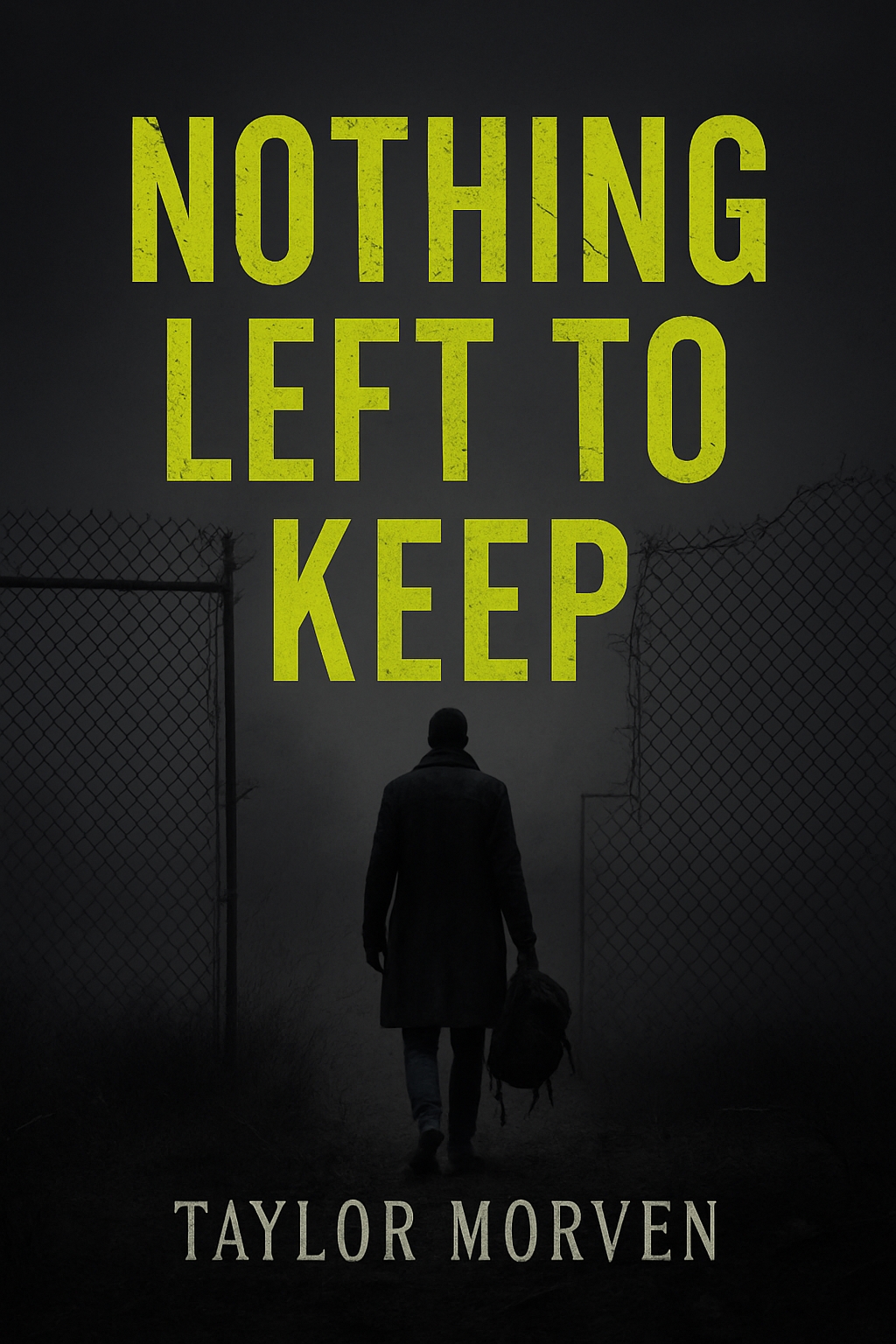 Nothing Left to Keep Atmospheric EBook Cover Design