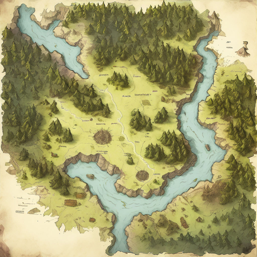 Big forest map by Swenky Sk - Playground