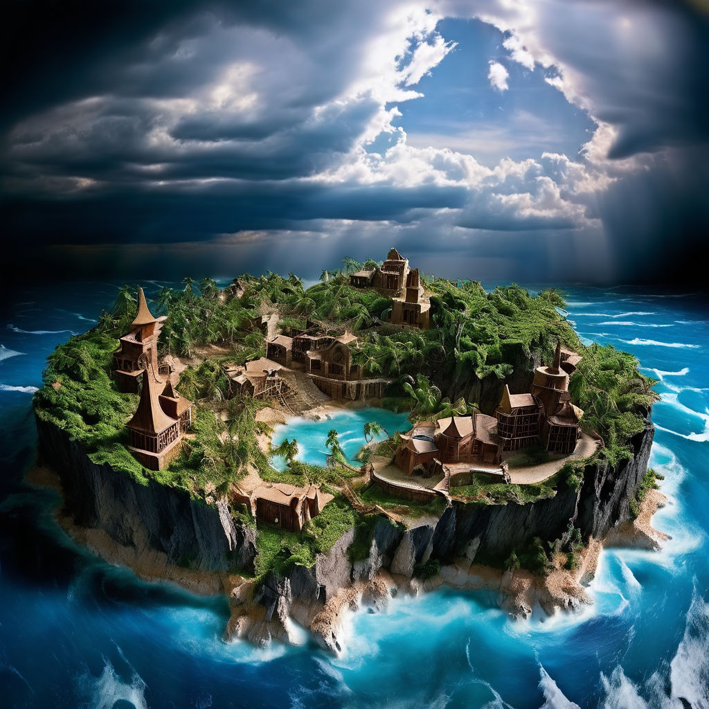 Can you make an overview of the tempest island. it jus thave... by ...