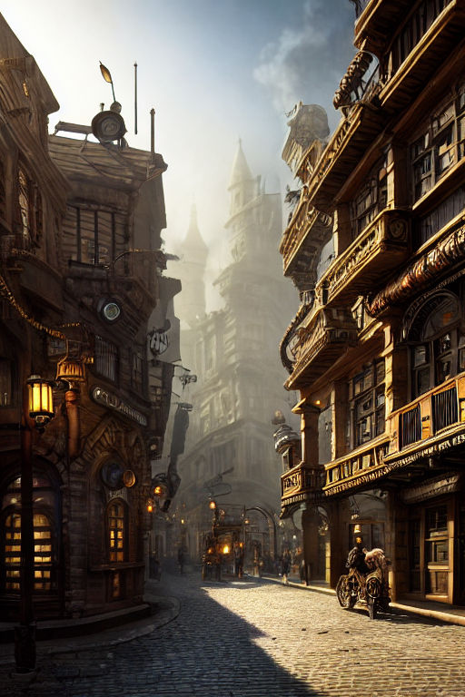 Steampunk City by Tomasz Dyr - Playground