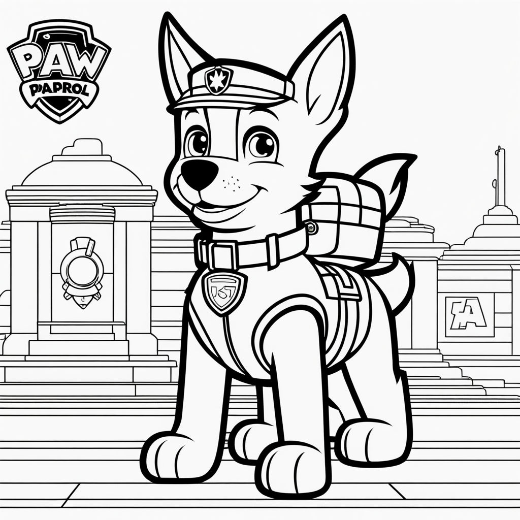 paramedic coloring page