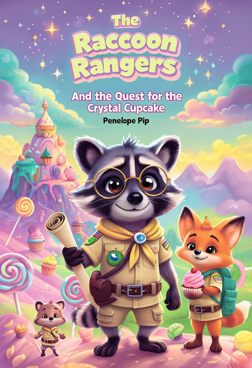 Whimsical Adventure of The Raccoon Rangers EBook Cover