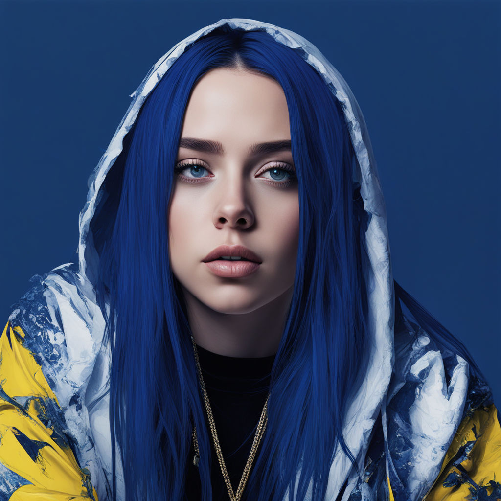 hot looking BILLIE EILISH