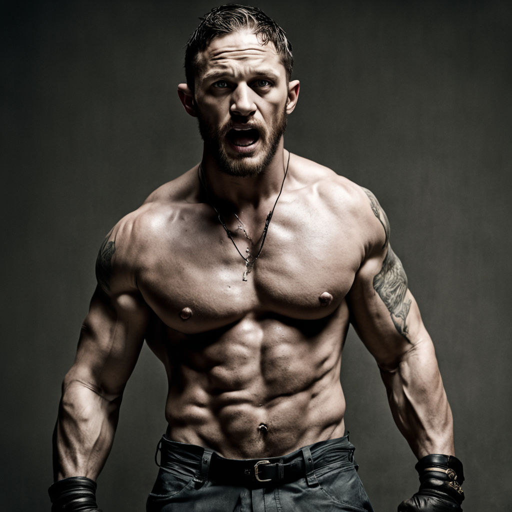 Beefy hunk fat tom hardy