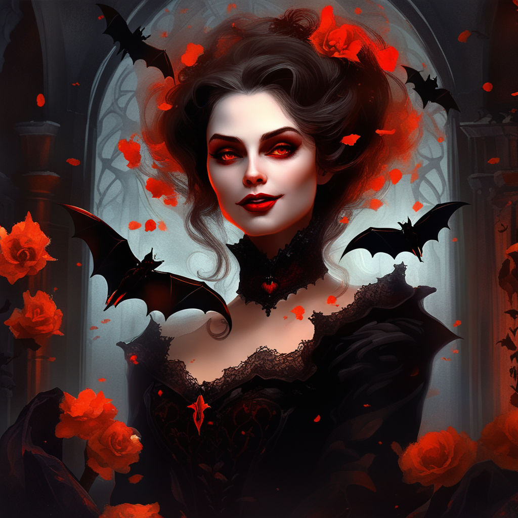 Mesmerizing Vampire Lady by Kyrielle Fantasy - Playground