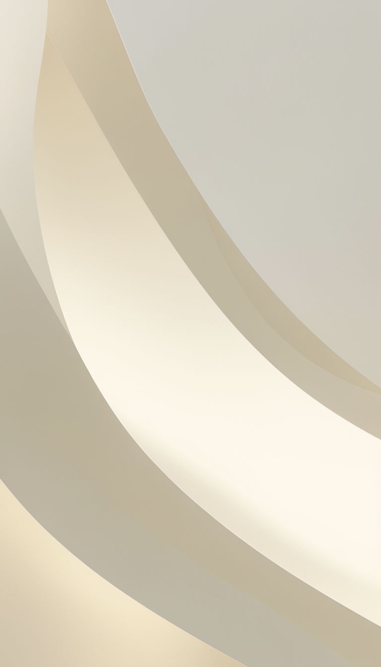 Serene Minimalist Abstract Beige and White Gradient Photography Mobile Wallpaper