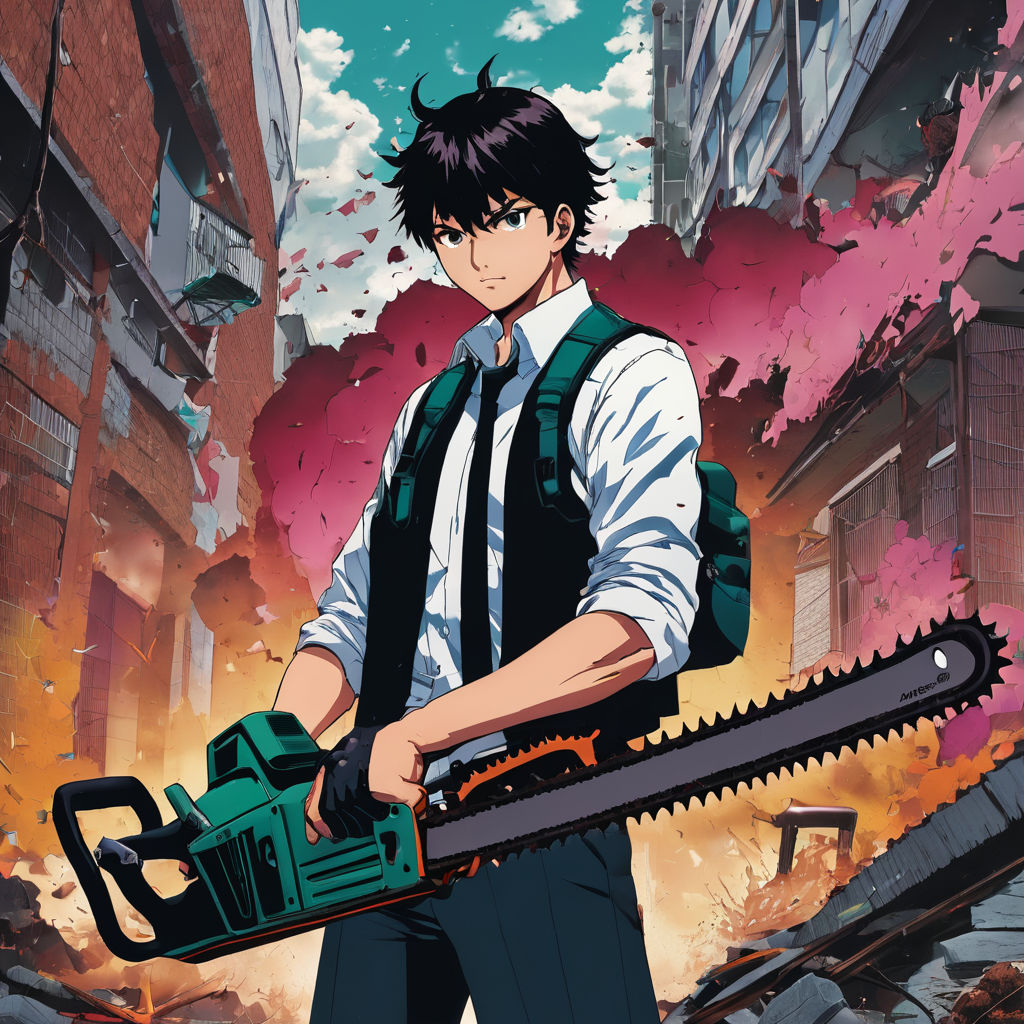 Makima chainsaw man anime Sexy