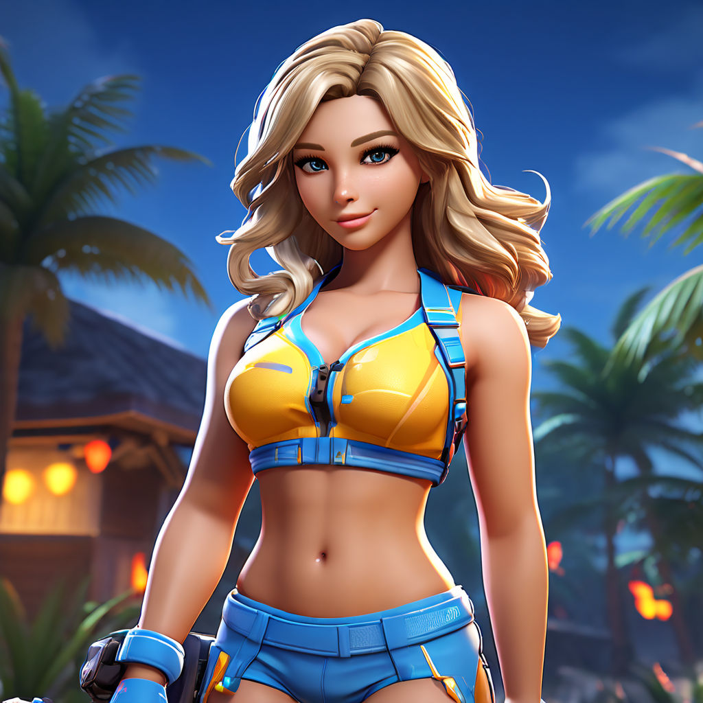 Fortnite Aura in Bikini