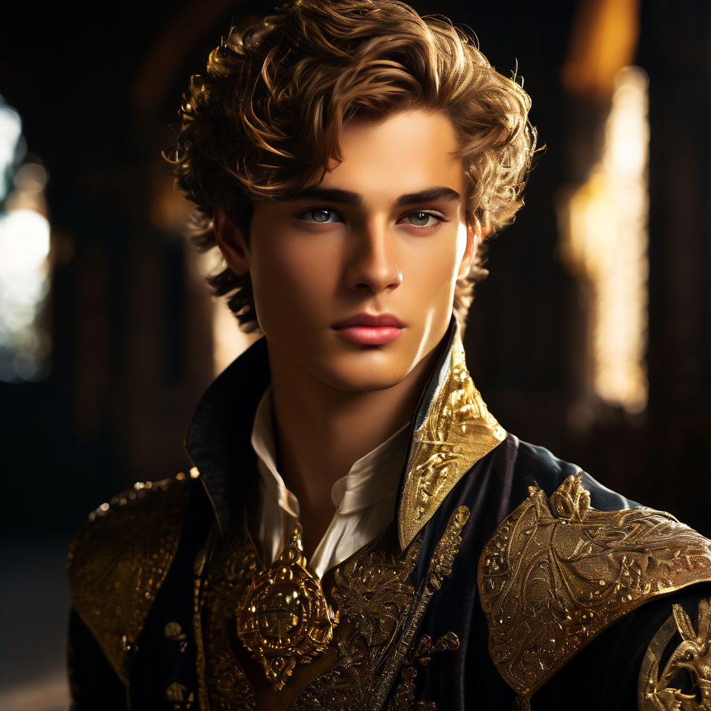 23 year old fantasy prince with short sandy hair by Leasa Slater ...