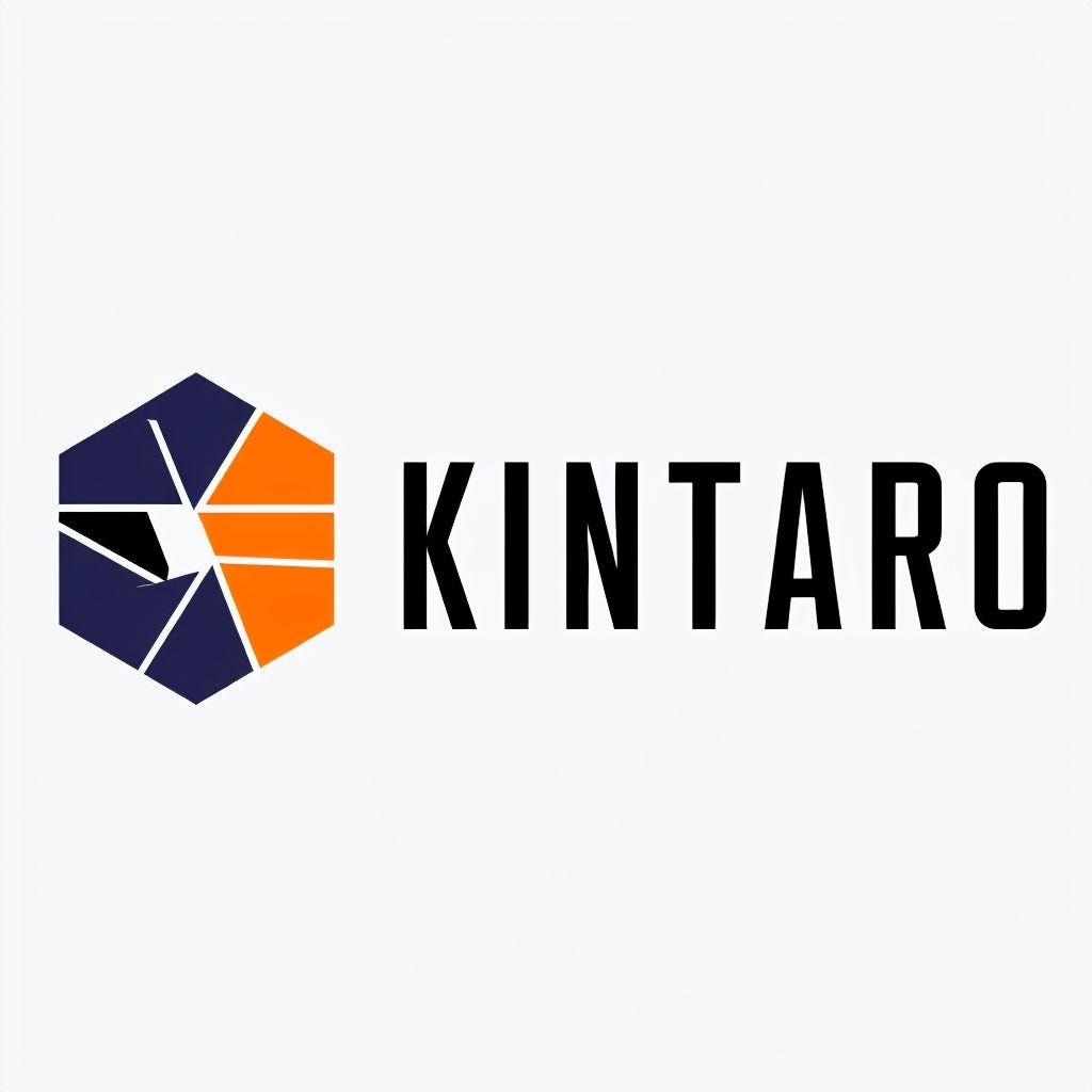 Minimalist Precision Engineering Kintaro Logo Design