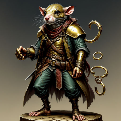 Brass knuckles ratfolk rogue pathfinder by jimmy bob Playground
