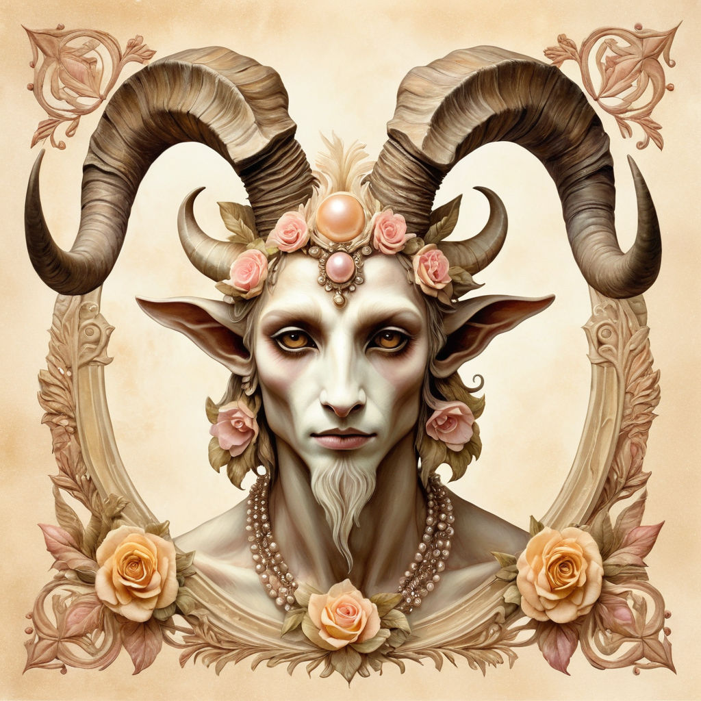 The faun man creature from the pan's labyrinth full view iso... by ...